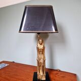 Egyptian table lamp, Hollywood Regency style, 1970