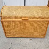 Vintage rattan box