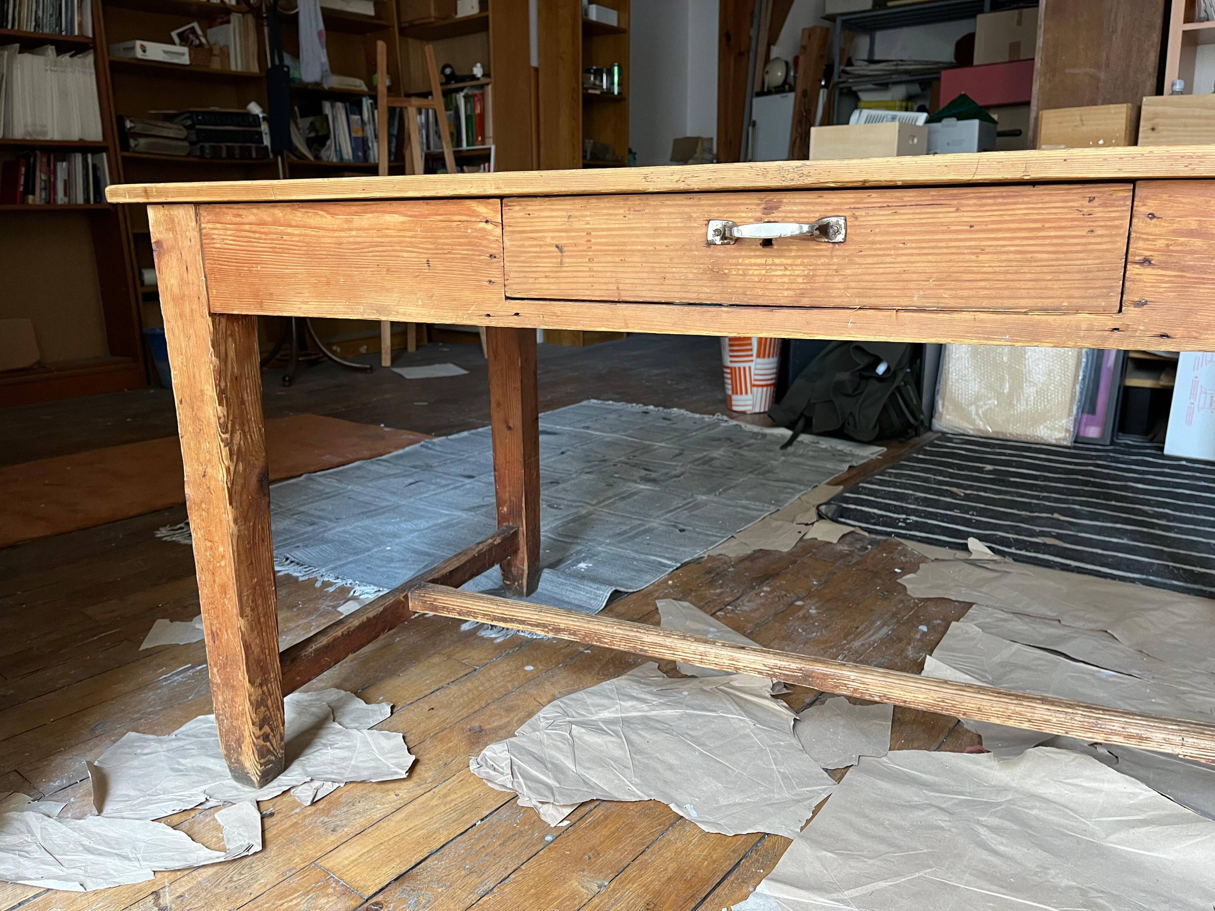wooden kitchen table