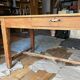 wooden kitchen table