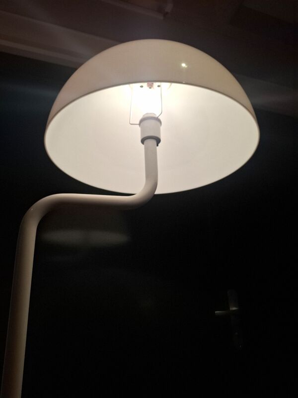 Lampe de sol vintage en forme de champignon