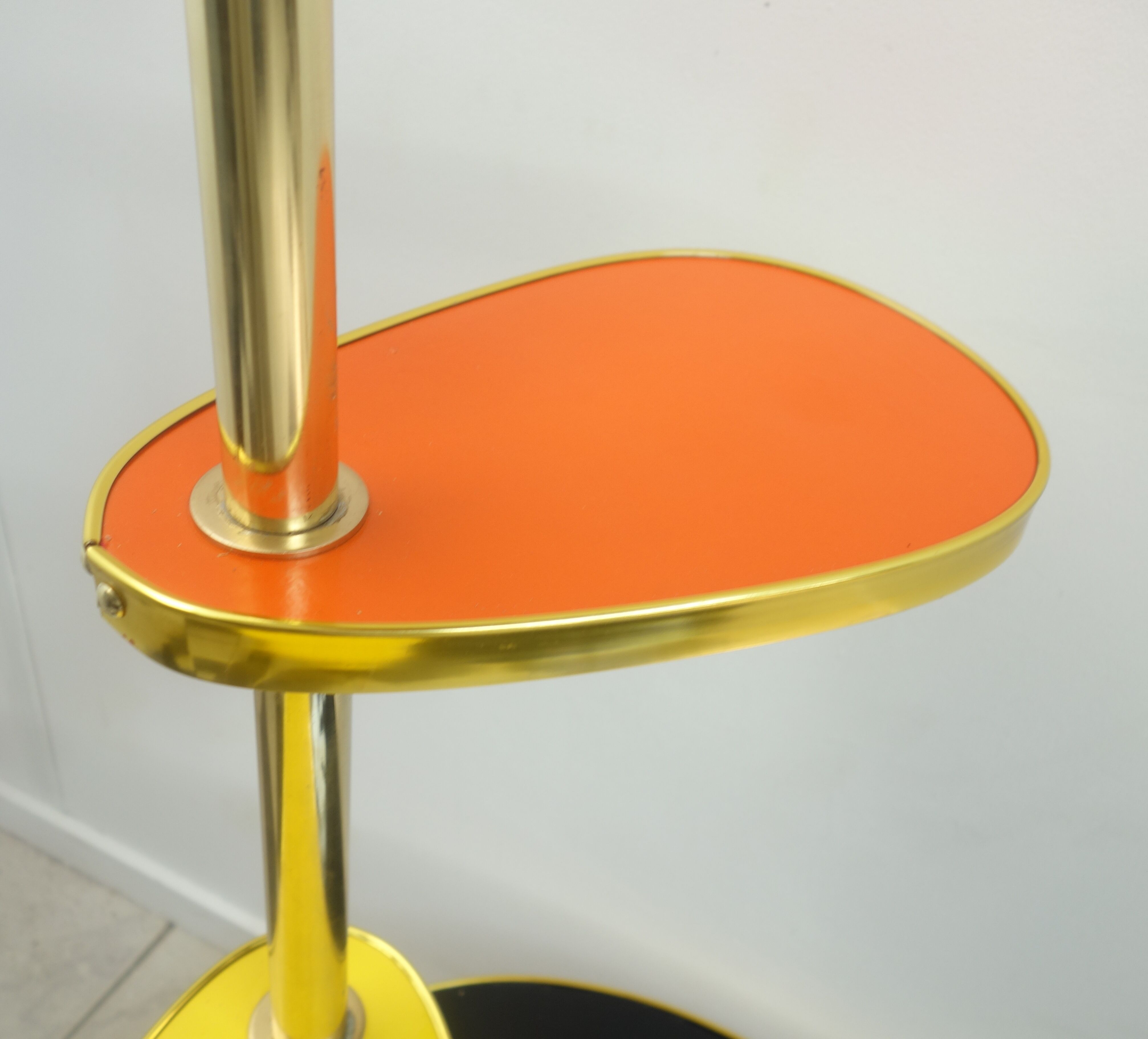 Floor lamp with plats table 1960