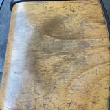 set of 4 industrial school chairs vintage school communities