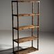 Faux bamboo bookcase