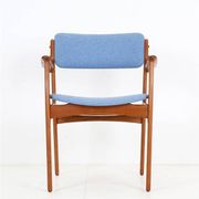 Newly upholstered O.D. Møbler / Erik Buck “Type 50” armchair / teak / mid-century / Danish modern design / Erik Buch