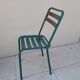 4 chaises bistrot Tolix fer