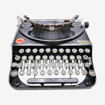Machine à écrire Remington usa  révisée ruban neuf