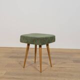 Mid-Century Teak Stool, Poland, 1970s