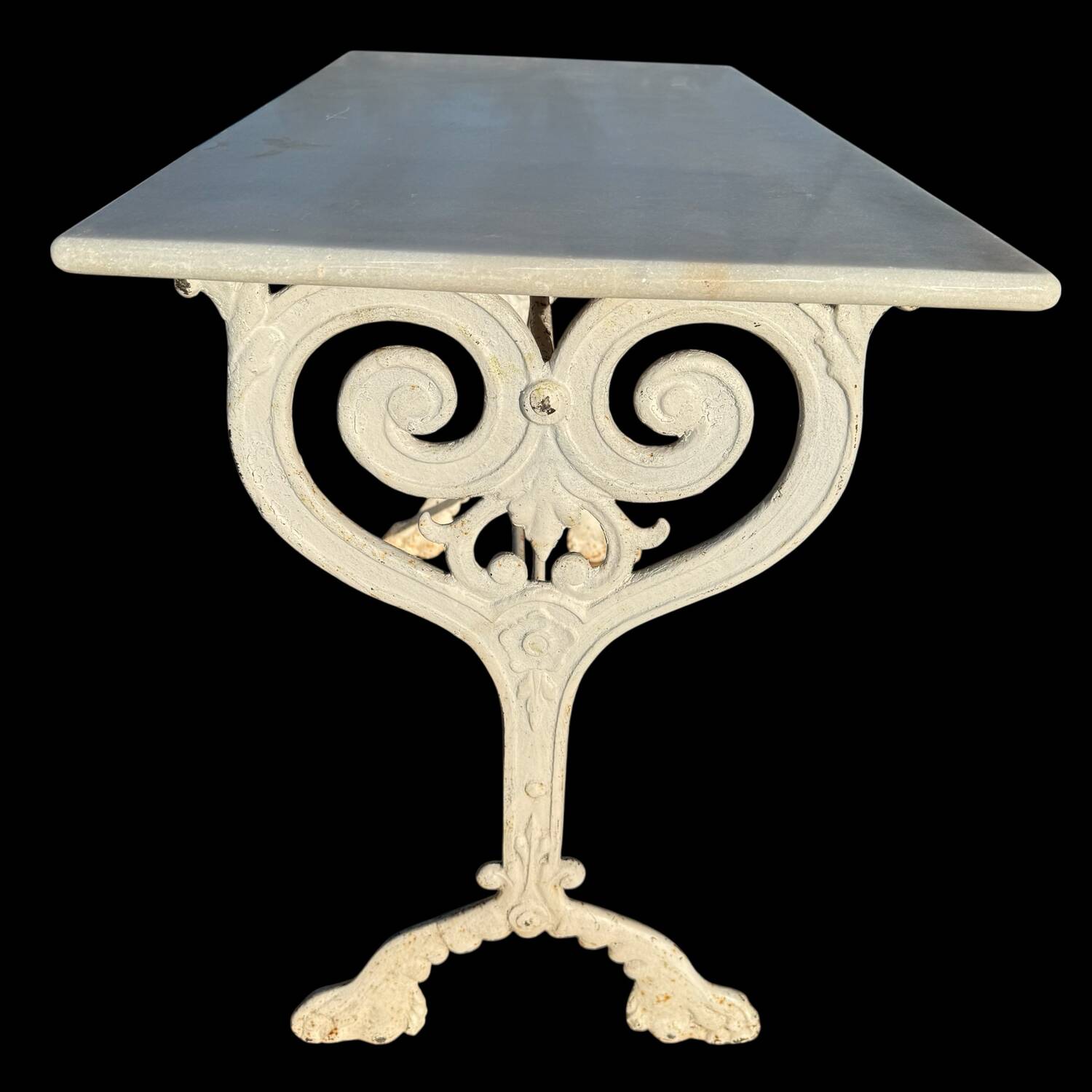 Bistro table from the 1900s France.