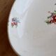 Ravier vintage faïence ivoire Digoin Sarreguemines – Décor fleurettes