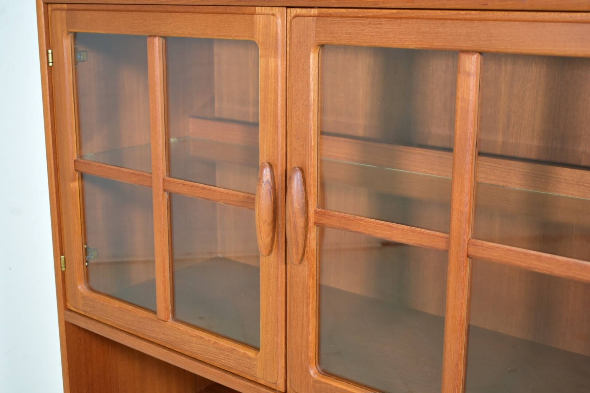 Highboard by Dyrlund 1970s skandinavian Teak showcase Danish