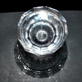 Bohemian cut crystal Medici vase signed TW & Co