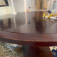 Solid wood dining table