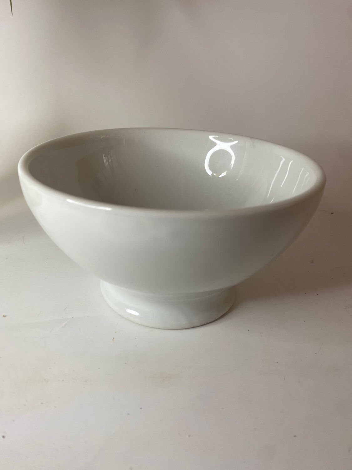 Very heavy porcelain bowl
