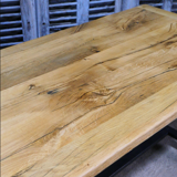 Military table year 50 oak tray