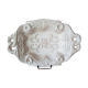 Dish patinated off-white