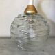 Vintage glass ball suspension