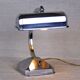 Lampe de banquier chromée et articulée,  Art Déco 1940