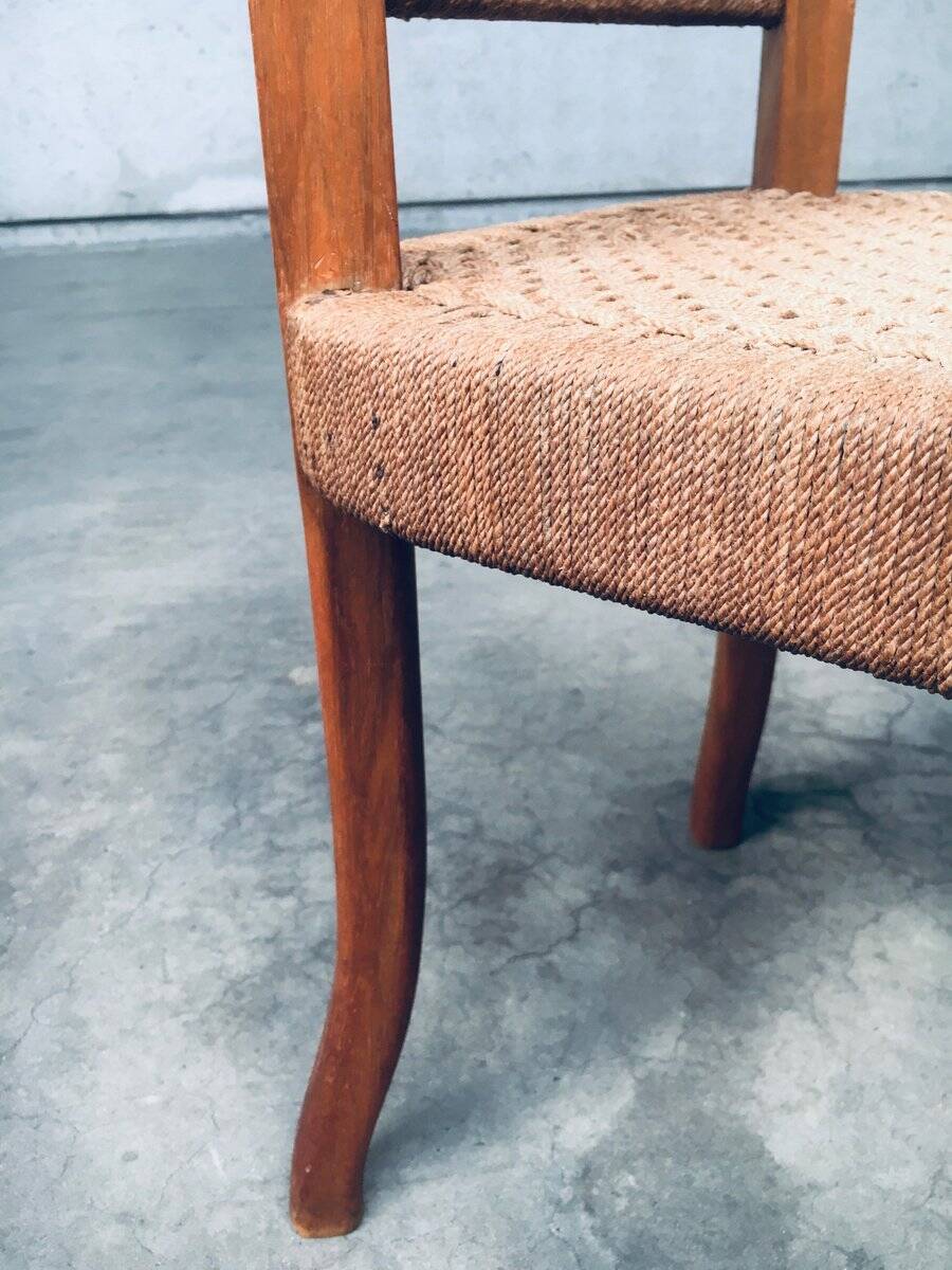 Mid-Century Rope Side Chair, Sweden, 1960s