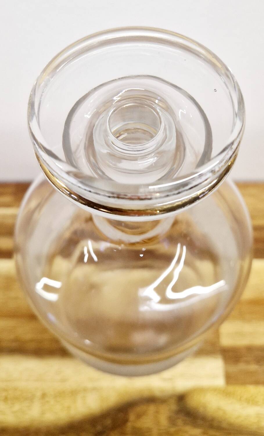 Carafe verre années 50