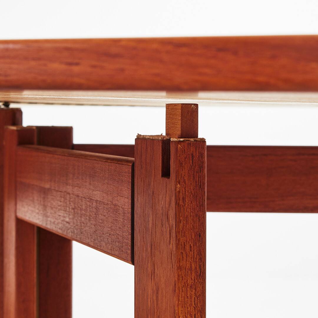 Swedish "Gate Leg" modular and folding table for 4 to 14 people (2.8m long) in teak by Göran Strand & Eriksson for Lelångs Mobelfabrik (Vintage 60s)