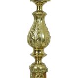 Hollywood Regency Coat Rack Onyx and Brass Fifties 167cm