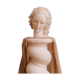 Céramique glaçurée à l'effigie de femme par le sculpteur Eugenio Pattarino