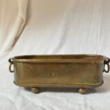 Cache-pot en métal vintage