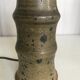 Vintage stoneware lamp