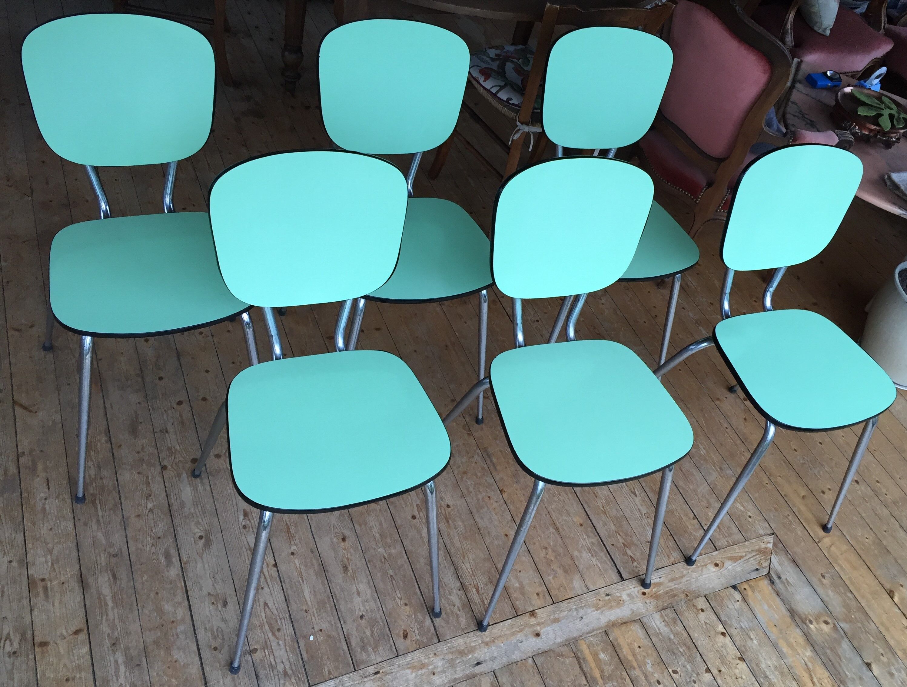 Vintage set in formica