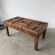 Savoyard folk art coffee table