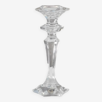 Large “bohemic crystal” candle holder