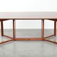 Art Deco design dining table for 4 to 6 people