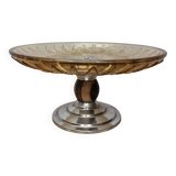 Plat de service sur pied Art Déco, années 1930