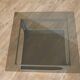 Aluminum and glass coffee table by Pierre Vandel 1970