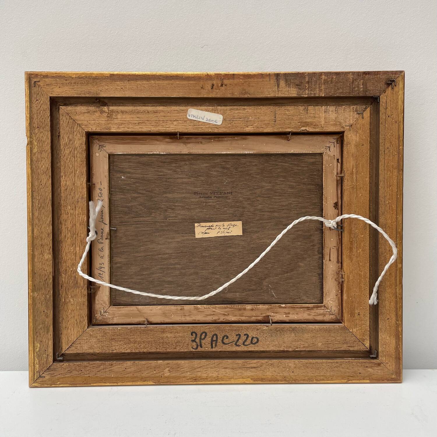 Painting on canvas Pierre Stafani