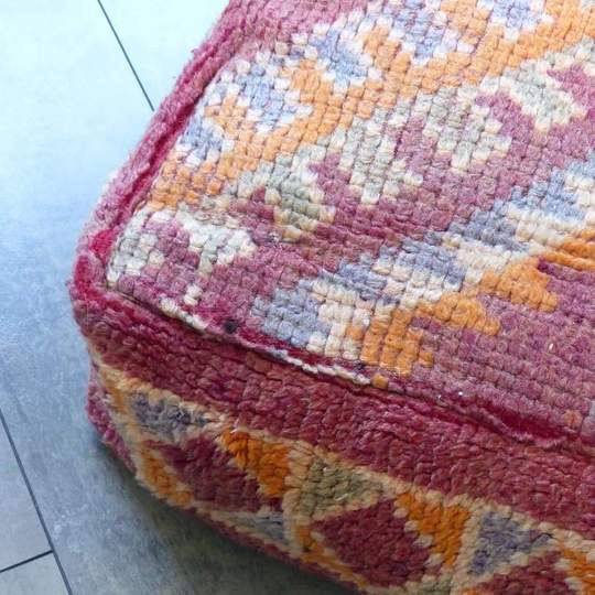 Moroccan berber pouf boujaad