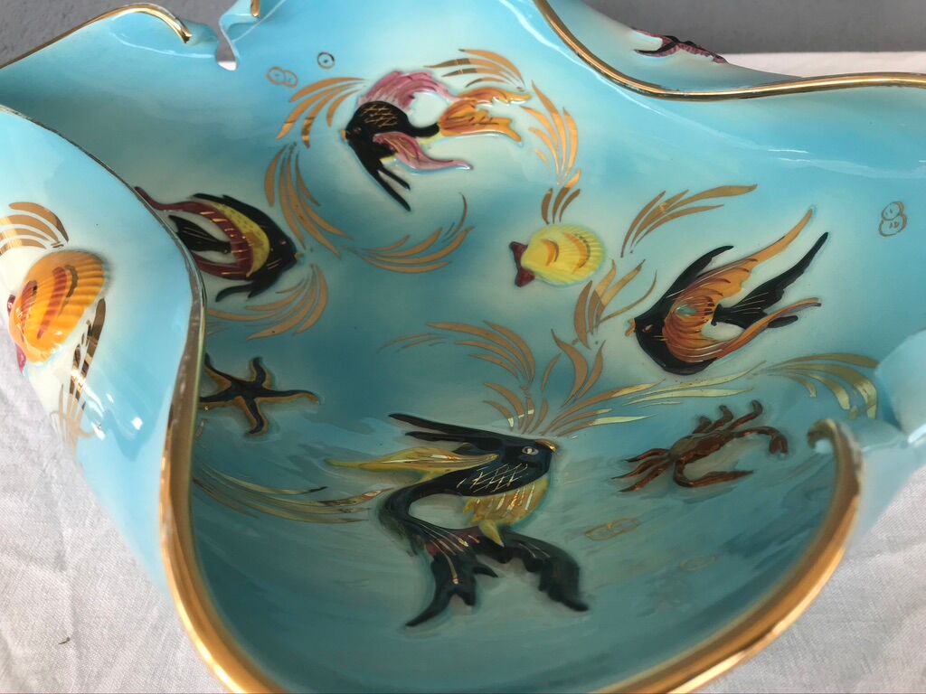 Empty cut ceramic pocket Monaco Cerazur 1950/60