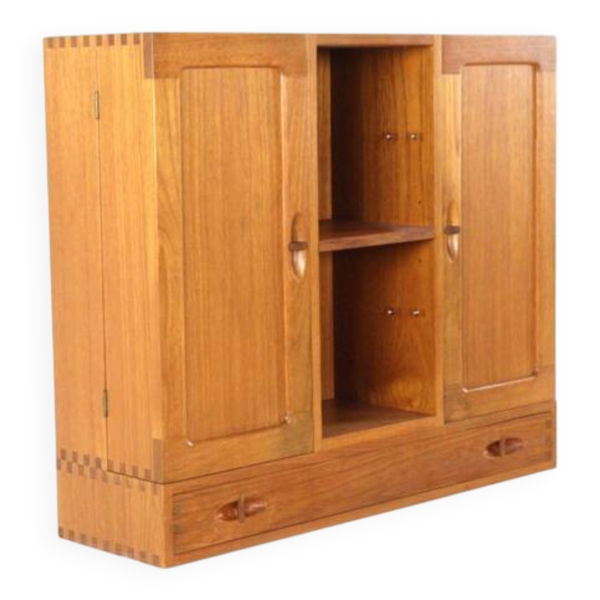 Armoire à clés Bramin / armoire à bijoux design danois en teck