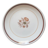 6 dessert plates from the gien pottery