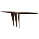 Mid-Century Italian Wooden Wall-Mounted Console Table in the style of Ulrich, 1950s