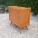 Vintage chest of drawers with compass feet