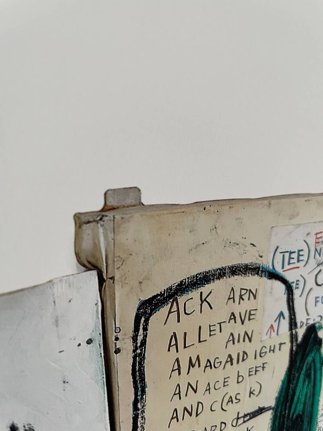 Jean Michel Basquiat (1960-1988) Piscine Versus the Best Hotels,1982, Licensed by Artestar NY