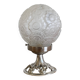 Art deco table lamp, desk lamp, antique glass globe