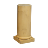 Wooden column imitation marble, display, 80s
