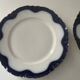 Set of 6 antique Haviland Paris porcelain plates.