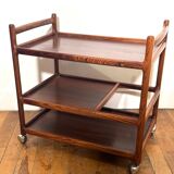 Johannes Andersen Scandinavian serving trolley in Rio rosewood