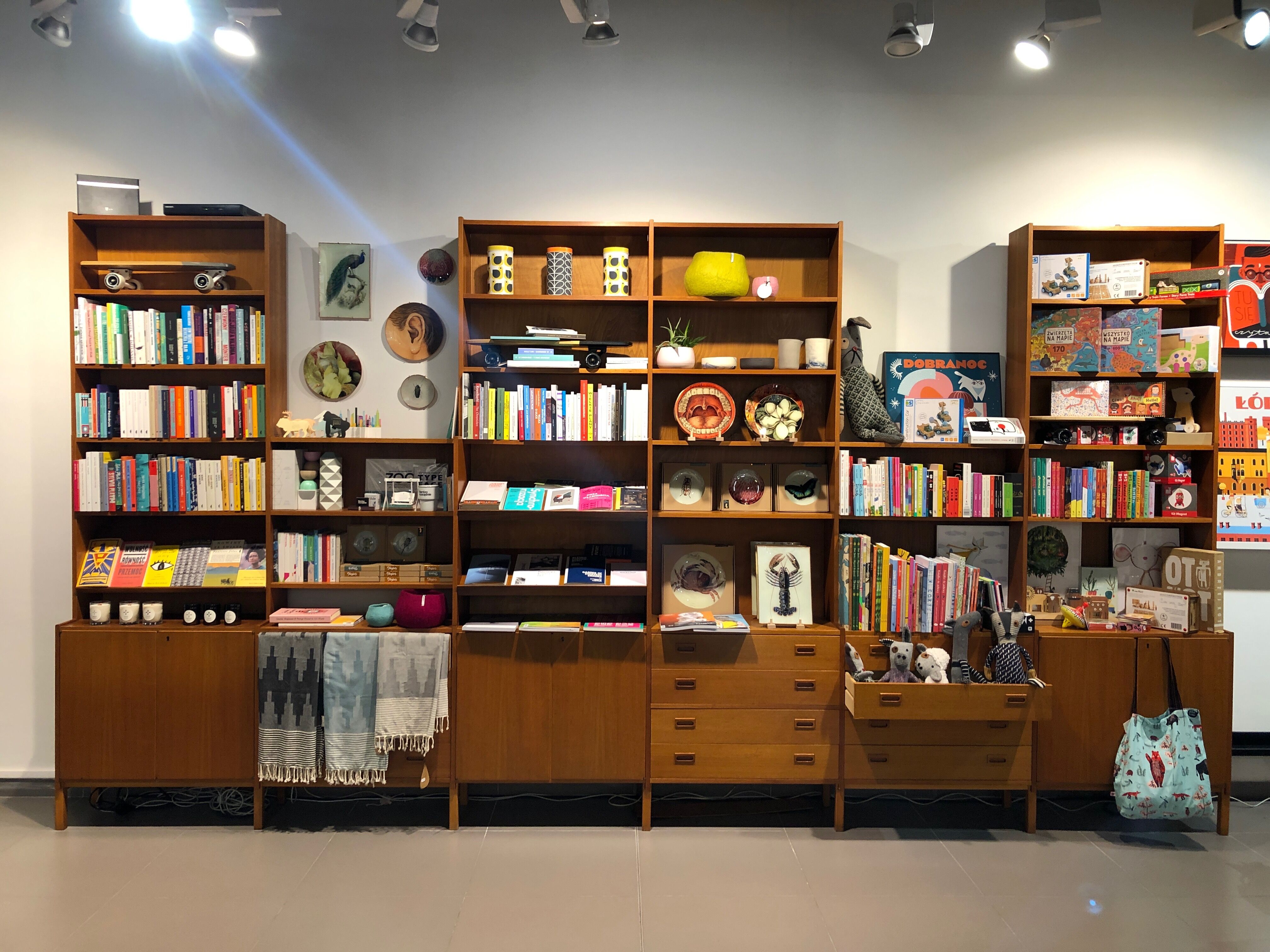 Danish large modular teak shelving unit bookcase, 70s