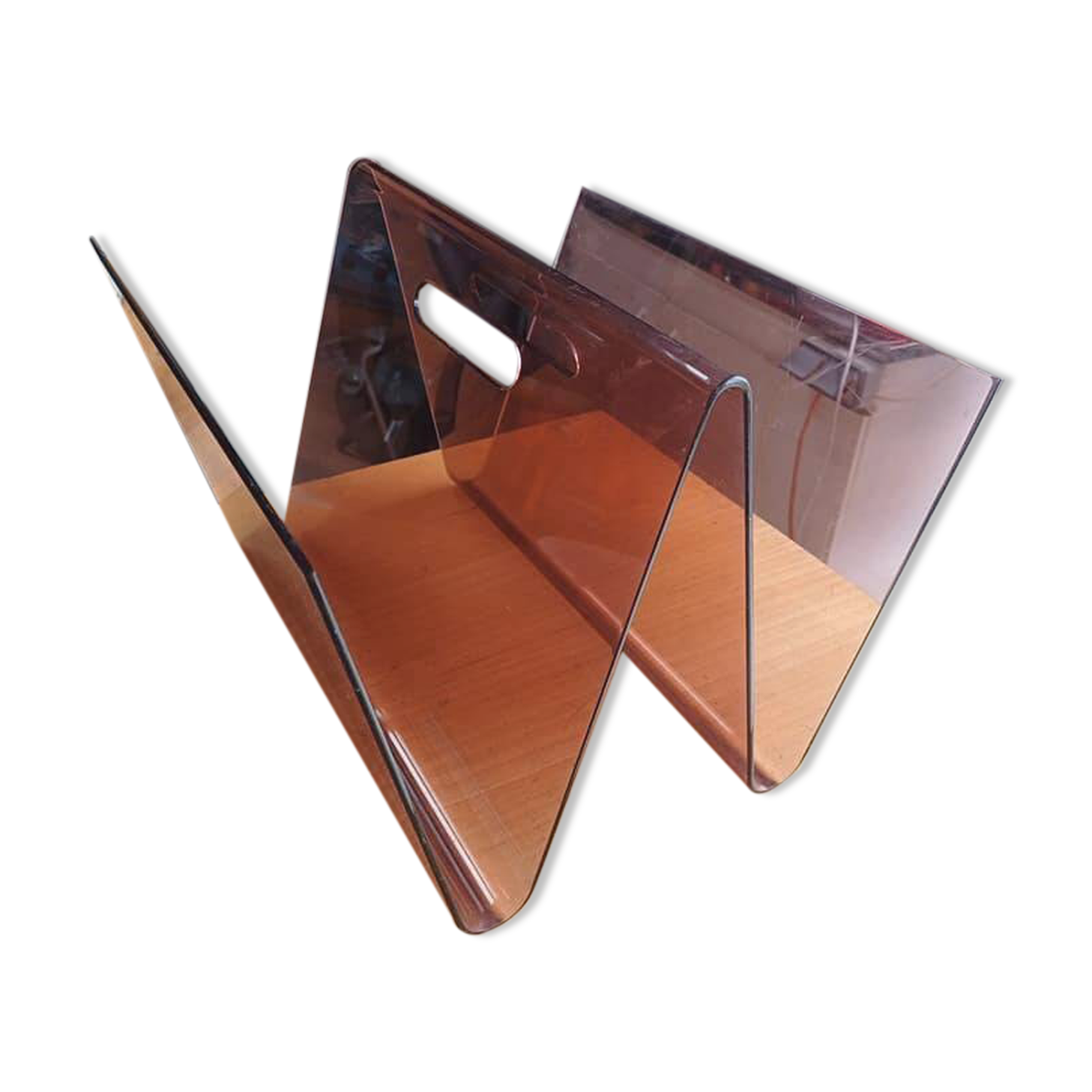 Porte revue plexiglass 1970
