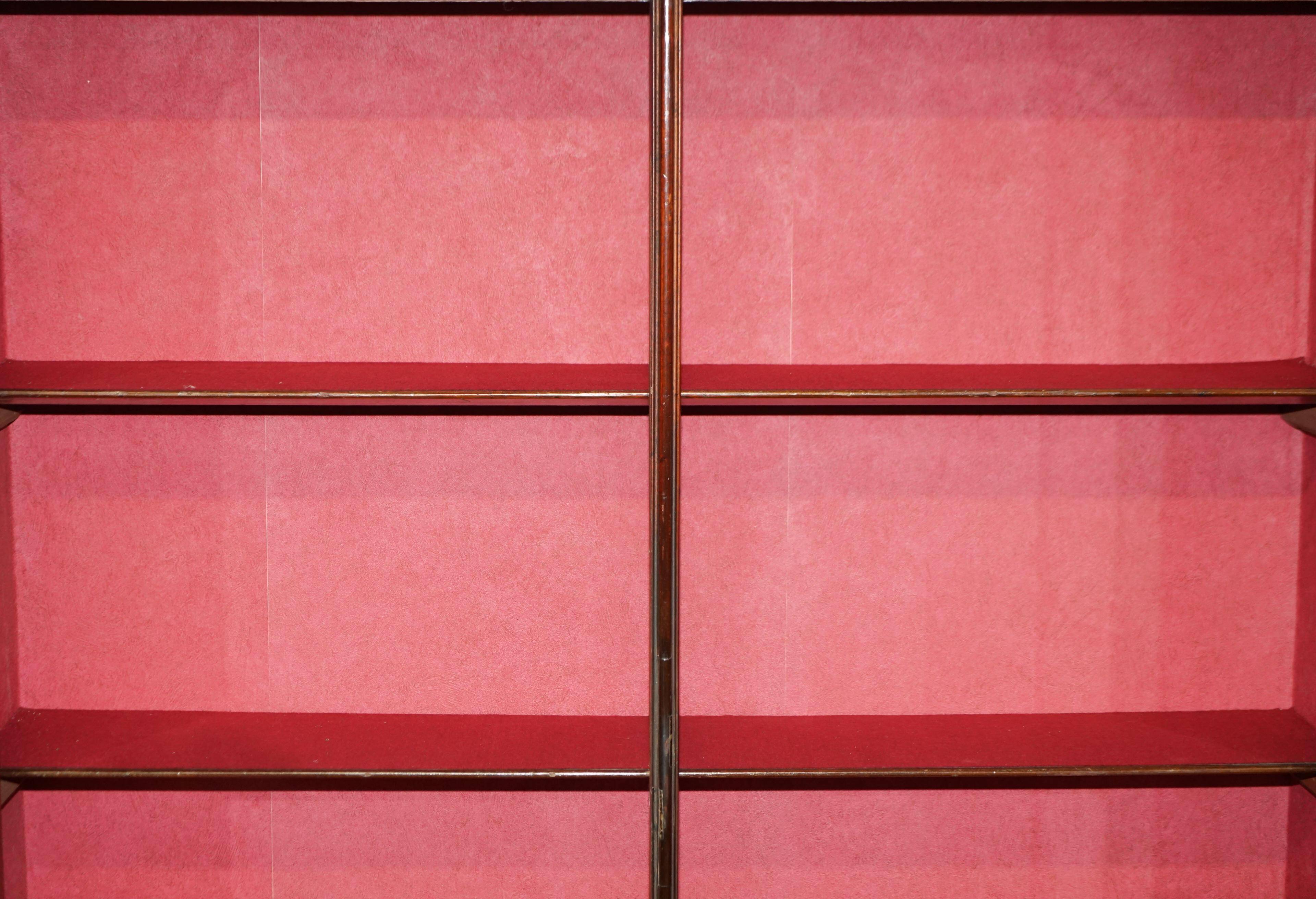 Large display cabinet in Victorian apothecary style.